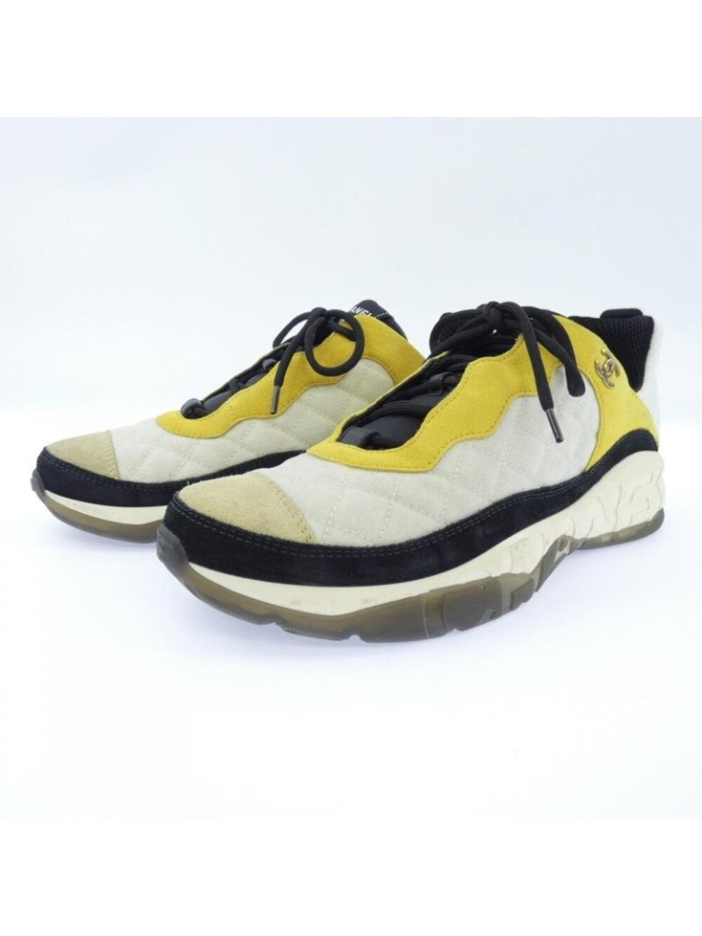 Chanel Sneakers Yellow - Picture 3 of 6